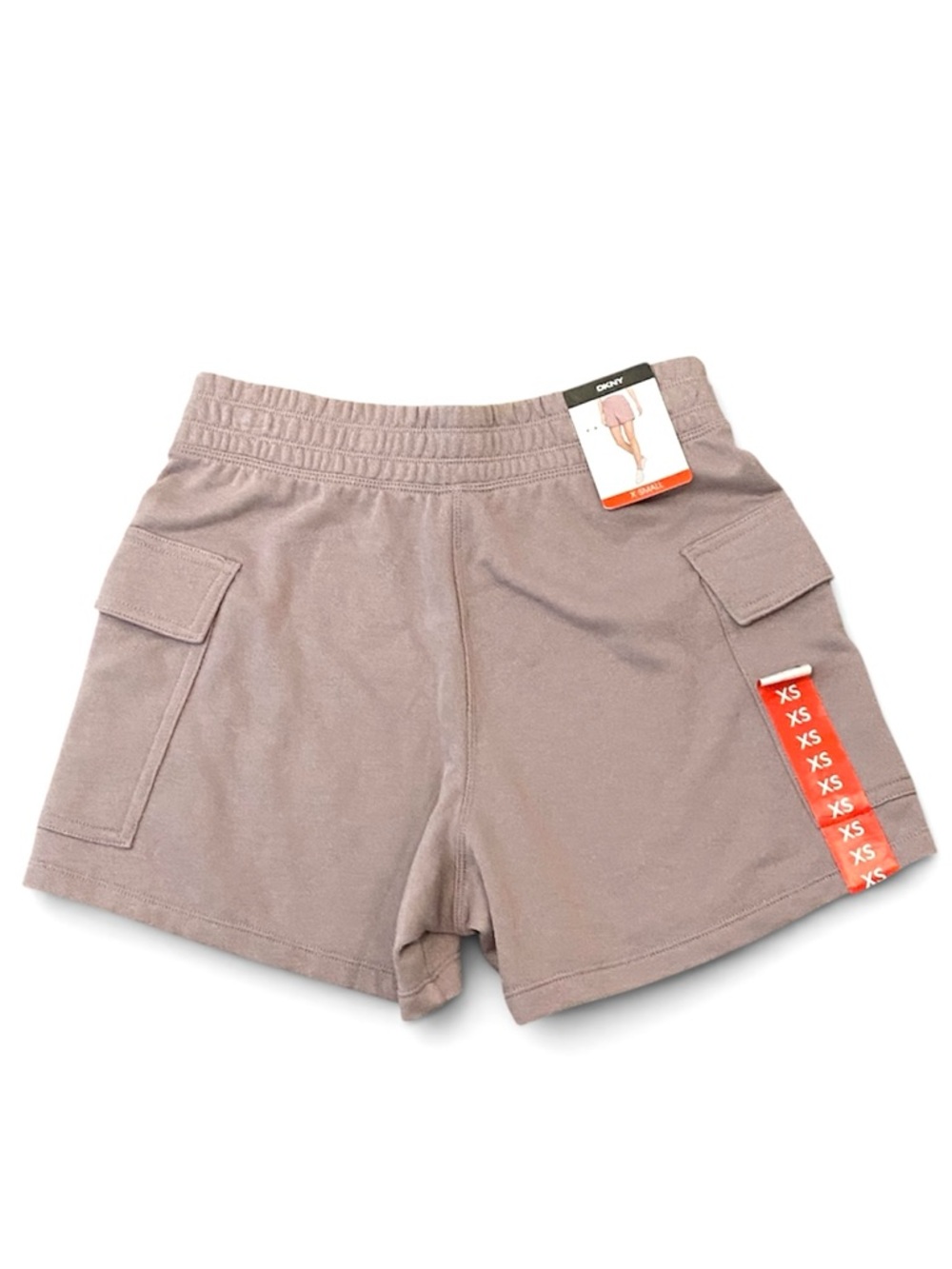 DKNY Mauve-Pink Cargo Shorts XS
